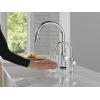 imageDelta Faucet Clarifi Under Sink Reverse Osmosis Water Filter System with Arctic Stainless Traditional Beverage Dispenser FaucetChrome