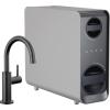 imageDelta Faucet Clarifi Under Sink Reverse Osmosis Water Filter System with Arctic Stainless Traditional Beverage Dispenser FaucetMatte Black