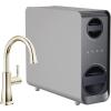 imageDelta Faucet Clarifi Under Sink Reverse Osmosis Water Filter System with Arctic Stainless Traditional Beverage Dispenser FaucetPolished Nickel