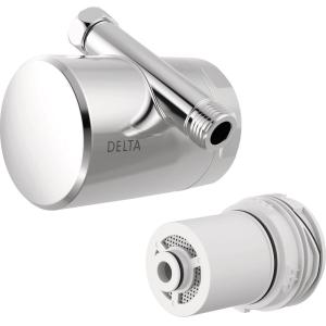 imageDelta Faucet Clarifi Standard Shower Filter Attachment Chrome with Additional Filter CartridgeChrome