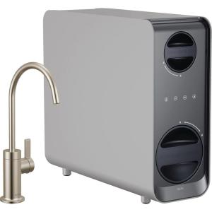 imageDelta Faucet Clarifi Under Sink Reverse Osmosis Water Filter System with Arctic Stainless Traditional Beverage Dispenser FaucetStainless