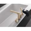 imageDELTA FAUCET T4774CZ 4Hole Roman Tub with Handshower Trim DeckMount with Diverter Champagne Bronze
