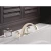 imageDelta Faucet Dryden Roman Tub Faucet  T2751SS  Bathtub Faucet Trim ampamp Handles  Bathroom Accessories  Stainless Valve Sold SeparatelyChrome