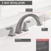 imageDelta Faucet Dryden Roman Tub Faucet  T2751SS  Bathtub Faucet Trim ampamp Handles  Bathroom Accessories  Stainless Valve Sold SeparatelyStainless