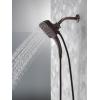 imageDelta Faucet 5Setting In2ition 2in1 Dual Hand Held Shower Head with Hose Oil Rubbed Bronze Shower Head Handheld Combo Magnetic Docking Handheld Shower Head 175 GPM Venetian Bronze 58474RB