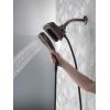 imageDelta Faucet 5Setting In2ition 2in1 Dual Hand Held Shower Head with Hose Oil Rubbed Bronze Shower Head Handheld Combo Magnetic Docking Handheld Shower Head 175 GPM Venetian Bronze 58474RB