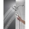 imageDelta Faucet 5Spray In2ition 2in1 Dual Hand Held Shower Head with Hose Oil Rubbed Bronze 58620RB25PKChrome