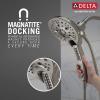 imageDelta Faucet 5Spray In2ition 2in1 Dual Hand Held Shower Head with Hose Oil Rubbed Bronze 58620RB25PKStainless