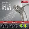 imageDelta Faucet 5Spray In2ition 2in1 Dual Hand Held Shower Head with Hose Oil Rubbed Bronze 58620RB25PKStainless