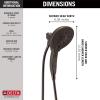 imageDelta Faucet 5Spray In2ition 2in1 Dual Hand Held Shower Head with Hose Oil Rubbed Bronze 58620RB25PKVenetian Bronze