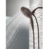 imageDelta Faucet 5Spray In2ition 2in1 Dual Shower Head with HandHeld Spray Black Hand Held Shower Head with Hose Handheld Shower Heads 25 GPM Shower Head Matte Black 58569BL25PKVenetian Bronze