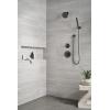 imageDelta Faucet Trinsic Single Spray WallMount Hand Shower Hand Held Shower with Hose Black Handheld Shower Head Hand Shower Handheld Shower Matte Black 55085BLMatte Black
