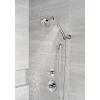 imageTrinsic 3Setting Chrome Shower System Including Chrome Shower Head WallMount Handheld Shower Shower Handle Shower Diverter and Shower Valve Kit Delta Shower Trim Kit Chrome