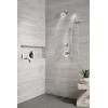 imageTrinsic 3Setting Chrome Shower System Including Chrome Shower Head WallMount Handheld Shower Shower Handle Shower Diverter and Shower Valve Kit Delta Shower Trim Kit Chrome