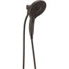imageDelta Faucet 5Spray In2ition 2in1 Dual Hand Held Shower Head with Hose Oil Rubbed Bronze 58620RB25PKVenetian Bronze