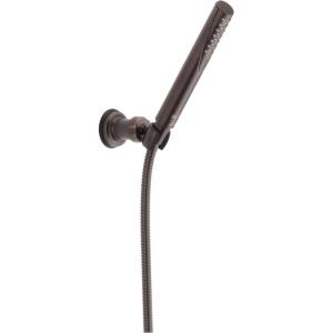 imageDelta Faucet Trinsic Single Spray WallMount Hand Shower Hand Held Shower with Hose Black Handheld Shower Head Hand Shower Handheld Shower Matte Black 55085BLVenetian Bronze