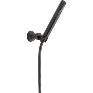 imageDelta Faucet Trinsic Single Spray WallMount Hand Shower Hand Held Shower with Hose Black Handheld Shower Head Hand Shower Handheld Shower Matte Black 55085BLMatte Black