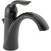 imageDelta Faucet Lahara Single Hole Bathroom Faucet Brushed Nickel Single Handle Bathroom Faucet Diamond Seal Technology Drain Assembly Stainless 538SSMPUDSTVenetian Bronze