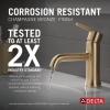 imageDELTA 559LFCZMPU Trinsic Bathroom Faucet With Drain Assembly Champagne Bronze