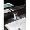 imageDelta Faucet Ara Single Hole Bathroom Faucet Brushed Nickel Waterfall Faucet Single Handle Metal Drain Assembly Stainless 568LFSSMPU 763 x 156 x 519 inchesChrome