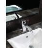 imageDelta Faucet Ara Single Hole Bathroom Faucet Brushed Nickel Waterfall Faucet Single Handle Metal Drain Assembly Stainless 568LFSSMPU 763 x 156 x 519 inchesChrome