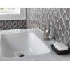 imageDelta Faucet Vesna Matte Black Bathroom Faucet Single Hole Bathroom Faucet Single Handle Bathroom Faucet Drain Assembly Matte Black 15789LFBLSpotshield Brushed Nickel