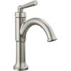imageDelta Faucet Saylor Single Hole Bathroom Faucet Gold Bathroom Faucet Single Handle Bathroom Sink Faucet Diamond Seal Technology Drain Assembly Champagne Bronze 535CZMPUDSTStainless