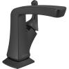 imageDelta Faucet Vesna Matte Black Bathroom Faucet Single Hole Bathroom Faucet Single Handle Bathroom Faucet Drain Assembly Matte Black 15789LFBLMatte Black