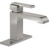 imageDELTA 567LFBLMPU Ara Single Hole 12 GPM Water Flow Matte BlackChrome