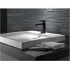 imageDELTA 567LFBLMPU Ara Single Hole 12 GPM Water Flow Matte BlackChrome