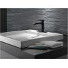imageDELTA 567LFBLMPU Ara Single Hole 12 GPM Water Flow Matte BlackChrome