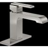 imageDELTA 567LFBLMPU Ara Single Hole 12 GPM Water Flow Matte BlackStainless