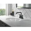 imageDelta 2536MPUDST Saylor 12 GPM Centerset Bathroom Faucet with PopUp Drain Assembly and Diamond Seal Valve Technology  Champagne BronzeMatte Black