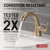 imageDelta Faucet Arvo PullDown Single Hole Bathroom Faucet Gold Bathroom Sink Faucet Bathroom Faucet with Pull Out Sprayer Single Handle Bathroom Faucet Champagne Bronze 115840LFCZPD