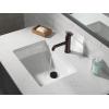 imageDelta Faucet Trinsic Single Hole Bathroom Faucet Brushed Nickel Single Handle Bathroom Faucet Bathroom Sink Faucet Diamond Seal Technology Drain Assembly Stainless 558SSMPUDSTVenetian Bronze