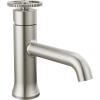 imageDelta Faucet Trinsic Single Hole Bathroom Faucet Brushed Nickel Single Handle Bathroom Faucet Bathroom Sink Faucet Diamond Seal Technology Drain Assembly Stainless 558SSMPUDSTStainless