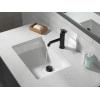 imageDelta Faucet Trinsic Single Hole Bathroom Faucet Brushed Nickel Single Handle Bathroom Faucet Bathroom Sink Faucet Diamond Seal Technology Drain Assembly Stainless 558SSMPUDSTMatte Black