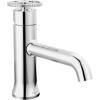 imageDelta Faucet Trinsic Single Hole Bathroom Faucet Brushed Nickel Single Handle Bathroom Faucet Bathroom Sink Faucet Diamond Seal Technology Drain Assembly Stainless 558SSMPUDSTChrome