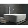 imageDelta Faucet Trinsic Vessel Sink Faucet Matte Black Bathroom Faucet Single Hole Bathroom Faucet Diamond Seal Technology Matte Black 759BLDSTStainless