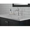 imageDelta Faucet Woodhurst Single Hole Bathroom Faucet Single Handle Bathroom Sink Faucet Black Diamond Seal Technology Drain Assembly Matte Black 532BLMPUDSTChrome