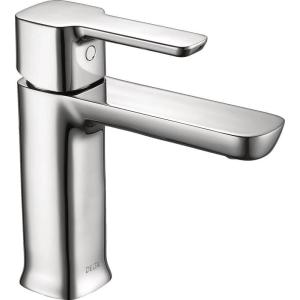 imageDELTA 581LFPP Modern Bathroom Faucet 12 GPM Water Flow Chrome