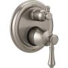 imageDELTA FAUCET T24897SS Stainless Cassidy Traditional Monitor 14 Series Valve Trim with 3Setting Integrated DiverterStainless