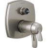 imageDELTA FAUCET T27T967CZ Angular Modern TempAssure 17T Series Valve 6Setting Integrated Shower Trim with Diverter Champagne BronzeStainless