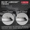 imageDelta Faucet 3599LFKSPRMPU Pivotal Widespread Black StainlessChrome