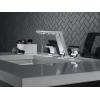 imageDelta Faucet 3599LFKSPRMPU Pivotal Widespread Black StainlessChrome