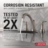 imageDelta Faucet Woodhurst Widespread Bathroom Faucet 3Hole Matte Black Bathroom Sink Faucet 2Handle Bathroom Faucet Bath Faucet Metal PushPop Drain Assembly Matte Black 3532LFBLMPUStainless