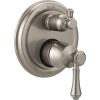imageDELTA FAUCET T24897SS Stainless Cassidy Traditional Monitor 14 Series Valve Trim with 3Setting Integrated DiverterStainless