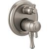 imageDELTA FAUCET T27897 Chrome Cassidy Traditional Monitor 17 Series Valve Trim with 3Setting Integrated DiverterStainless