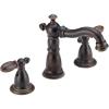 imageDelta Faucet Victorian Widespread Bathroom Faucet 3 Hole Bronze Bathroom Faucet Diamond Seal Technology Metal Drain Assembly Venetian Bronze 3555RBMPUDSTVenetian Bronze