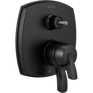 imageDELTA FAUCET T27876SSLHP 17 Series Integrated Three Function Less Handle Shower Trim with Diverter StainlessMatte Black